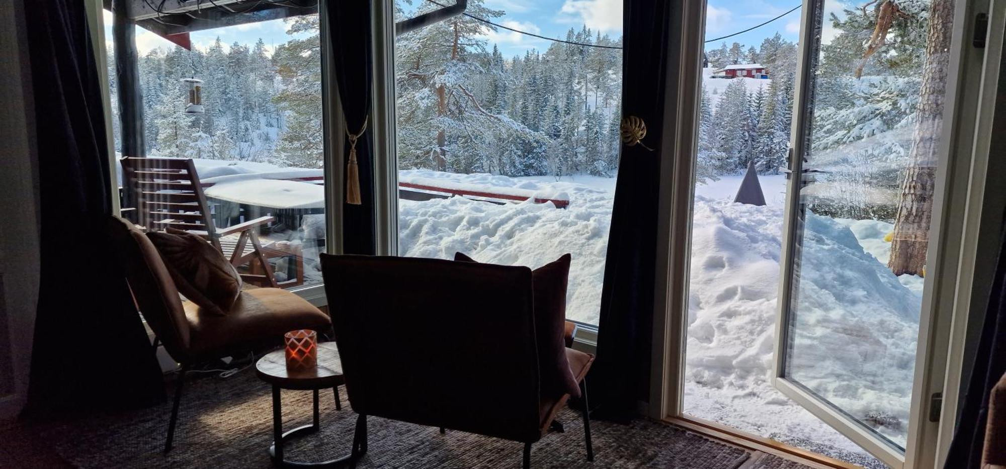 Ro I Sjelen. Hytte Til Leie Pa Skrim. Kongsberg Exterior photo
